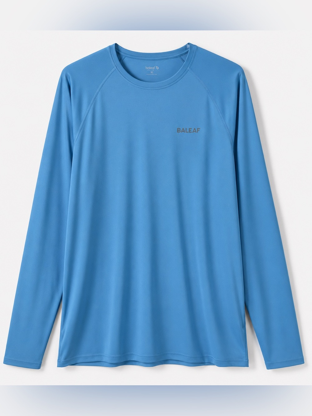 Baleaf UPF 50+ Blue Sun Shirt Fishing Rash Guard Swim XL NWT